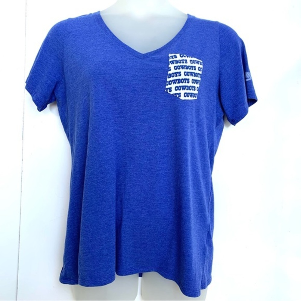 The Nike Tee Dallas Cowboys women’s t-shirt,‎ XXL with Cowboy pocket on front - Picture 4 of 9